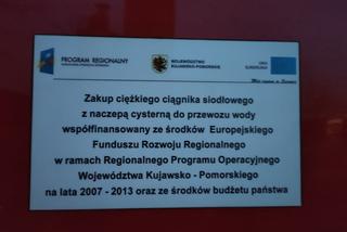 Pożar składowiska opon w Raciniewie