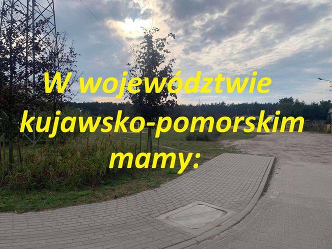 Wsie z Kujawsko-Pomorskiego, które się powtarzają