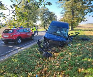 Tragiczny wypadek pod Rypinem. Kierowca MAN-a wjechał w opla. Nie żyje 28-latek 