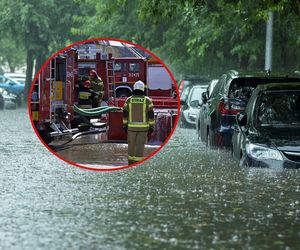 Burze na Podkarpaciu. Zalane posesje, nieprzejezdne drogi. Strażacy wskazali, gdzie jest najgorzej