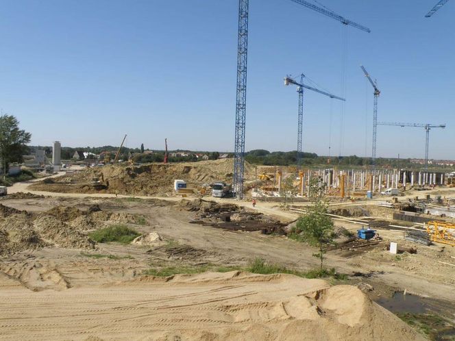 Tak powstawał stadion Tarczyński Arena we Wrocławiu