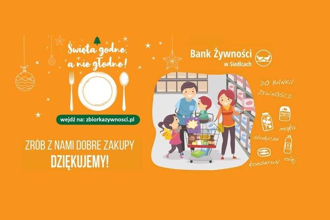 Bank Żywności w Siedlcach apeluje o wsparcie Świątecznej Zbiórki Żywności 2022