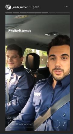 	M jak miłość po wakacjach 2020. Janek (Tomas Kollarik), Rafał (Jakub Kucner)