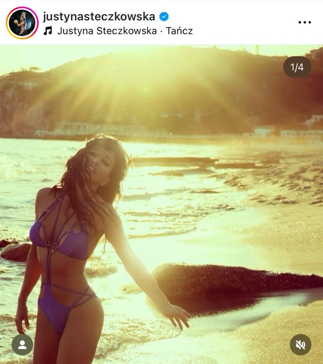 Gwiazdy Polsatu w bikini - Justyna Steczkowska