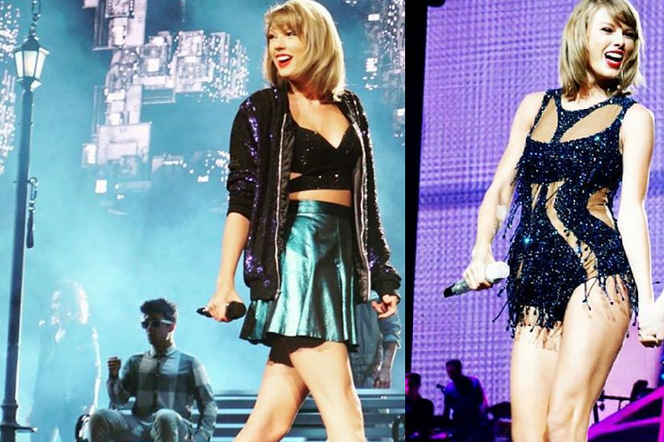 Taylor Swift - stylizacje na koncercie Columbus Ohio wrzesień 2015