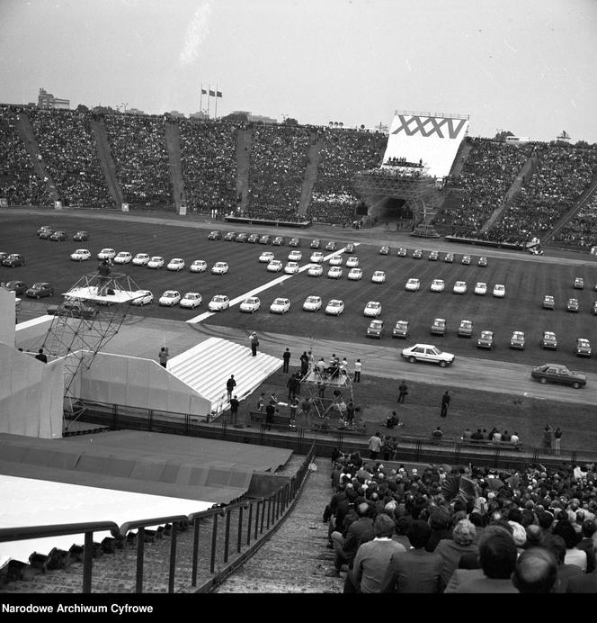 Manifestacja młodzieży na Stadionie X-lecia - 22 lipca 1979 r.