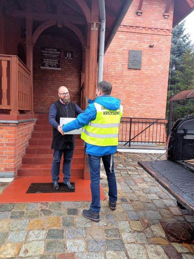 Bezpłatne maseczki dla mieszkańców Elbląga 