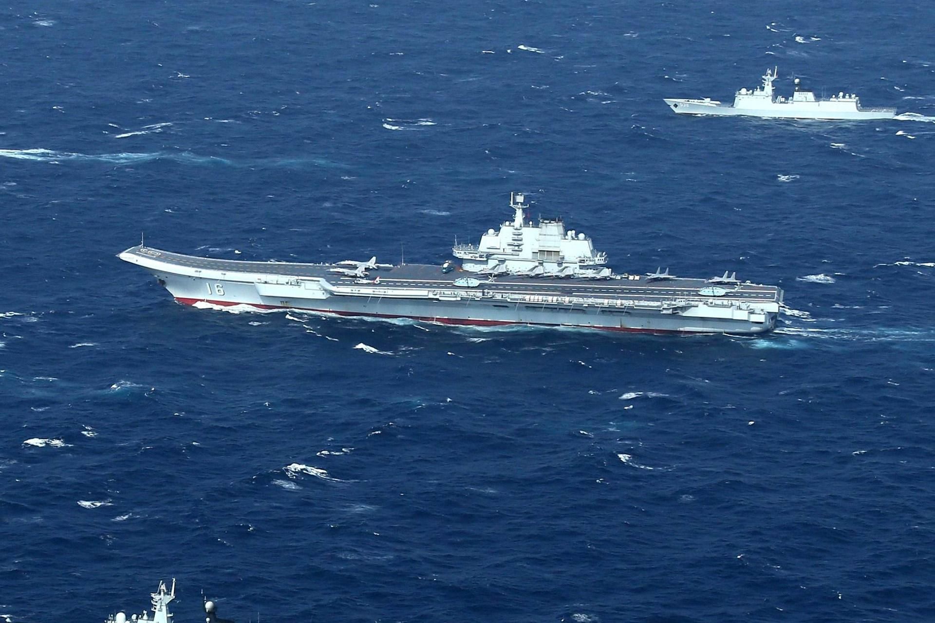 Chiński lotniskowiec Liaoning