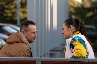 Na dobre i na złe odc. 948. Iga Kaczorowska (Anna Szymańczyk), Aleks - Aleś Zagajewski (Paweł Małaszyński)