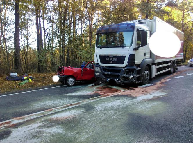 Wypadek w podbydgoskim Emilianowie! Droga jest całkowicie zablokowana!