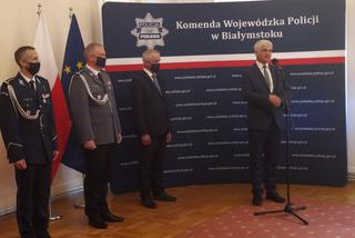 Święto policji inne niż zwykle. Tak wyglądały obchody w Białymstoku [ZDJĘCIA]