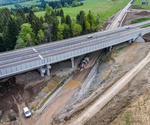 Tak wygląda DK 47 Rdzawka  - Nowy Targ, oddana kierowcom w ubiegłym roku 
