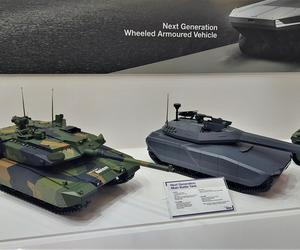 Modele K2PL i czołgu przyszłości K3 prezentowane podczas MSPO 2022