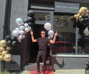 Barber Michał Prędota otworzył w Kielcach nowy salon! To dla niego spełnienie marzeń