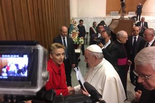 Posłanka z Torunia spotkała się z papieżem Franciszkiem. Przekazała mu raport dotyczący pedofilii w kościele