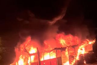 W Czeladzi grasował seryjny podpalacz. Spłonęło 11 wiat śmietnikowych. W sprawie zatrzymano 38-latka