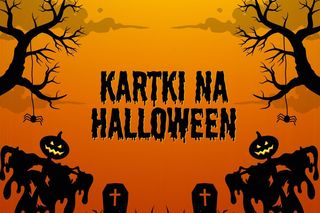 Kartki na Halloween do wysłania. Darmowe obrazki z wierszykami