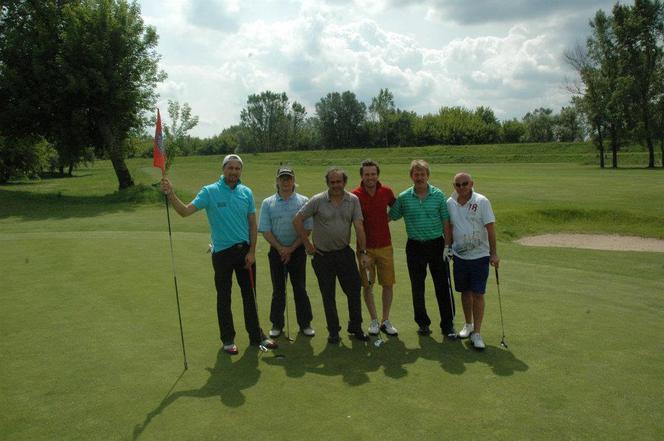 Jerzy Dudek, Michel Platini, Zbigniew Boniek i Mariusz Czerkawski