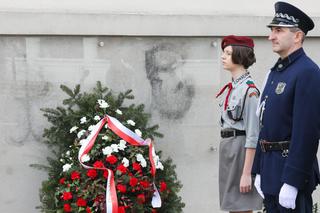 Odsłonięcie tablic upamiętniających oryginalne znaki Polski Walczącej