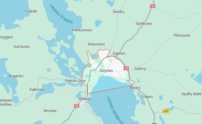 5. Giżycko  