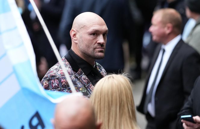 Tyson Fury na pogrzebie Ricky'ego Hattona