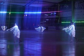 Laser Party na Icemanii! Mieszkańcy Lublina wyjechali na lód
