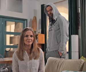 Pierwsza miłość po wakacjach 2025. Marta (Honorata Witańska), Bruno (Konrad Jałowiec)