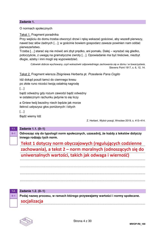 Matura 2025: WOS poziom rozszerzony 13.05.2025. Odpowiedzi, arkusze CKE [Formuła 2023]	