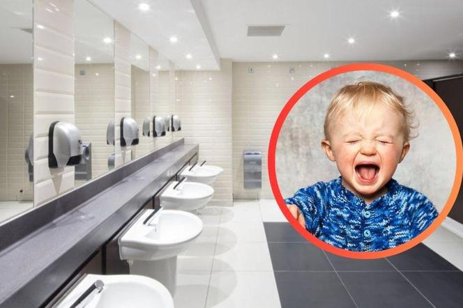 Dwulatek odnaleziony w piekarskiej toalecie