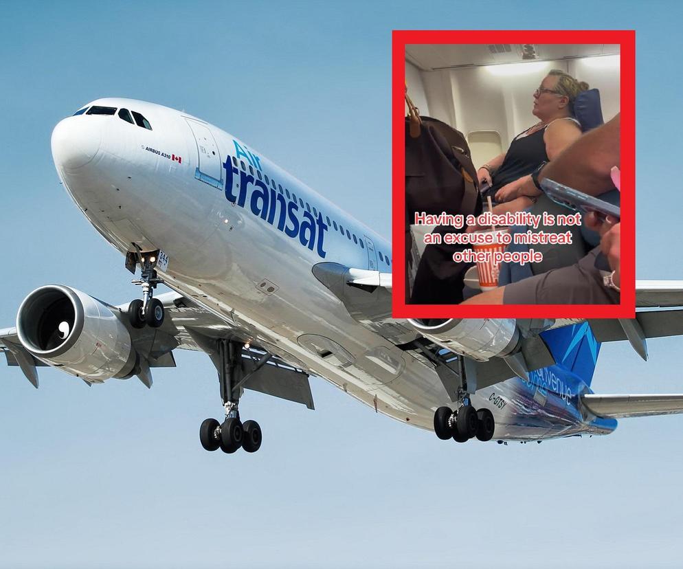 Roszczeniowa pasażerka rozkazywała stewardesie