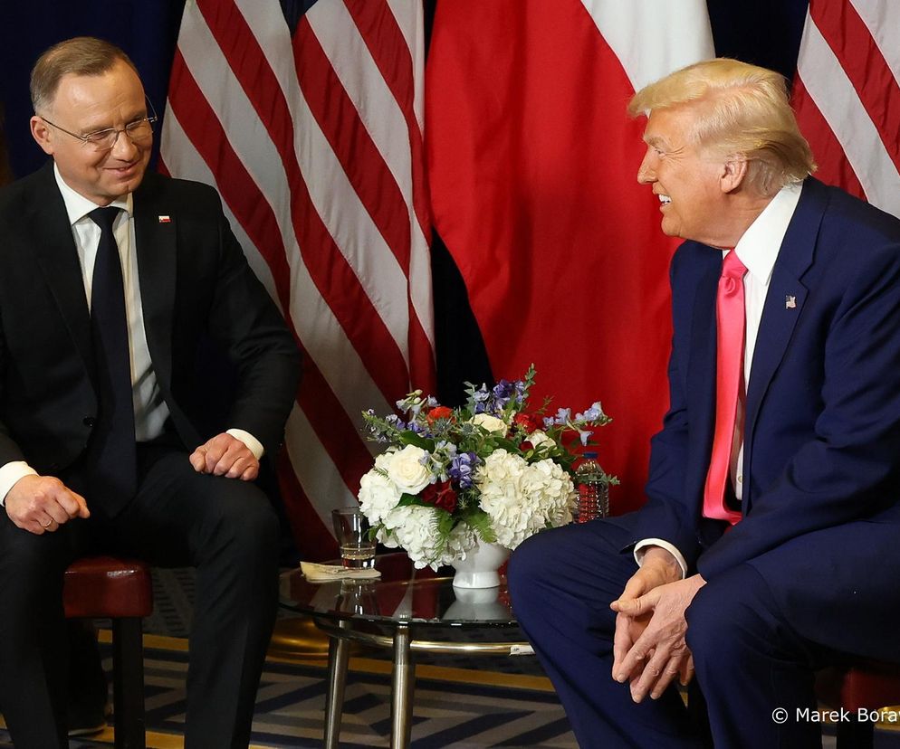 Andrzej Duda & Donald Trump