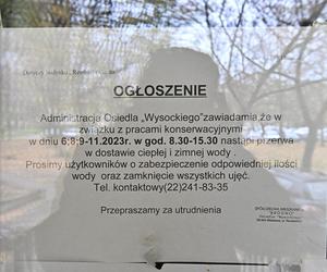 Legionella zaatakowała blok na Bródnie. Administracja ostrzega, mieszkańcy panikują