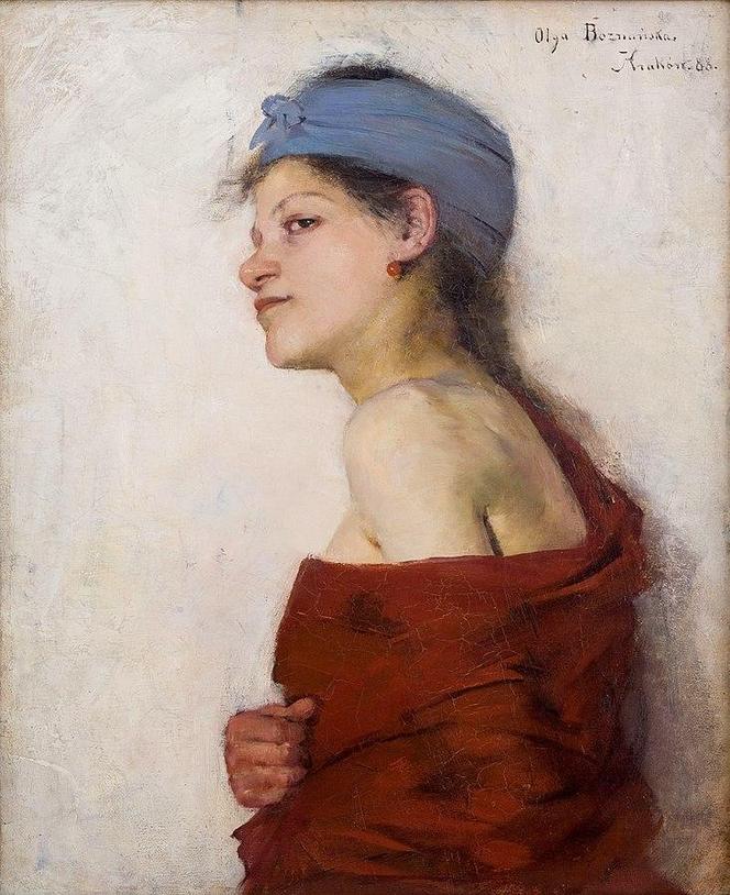 Olga Boznańska, "Cyganka" (1888)