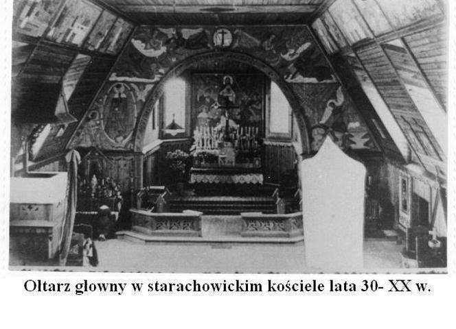 Starachowice: Drewniany Kościół spłonął w 1998 roku