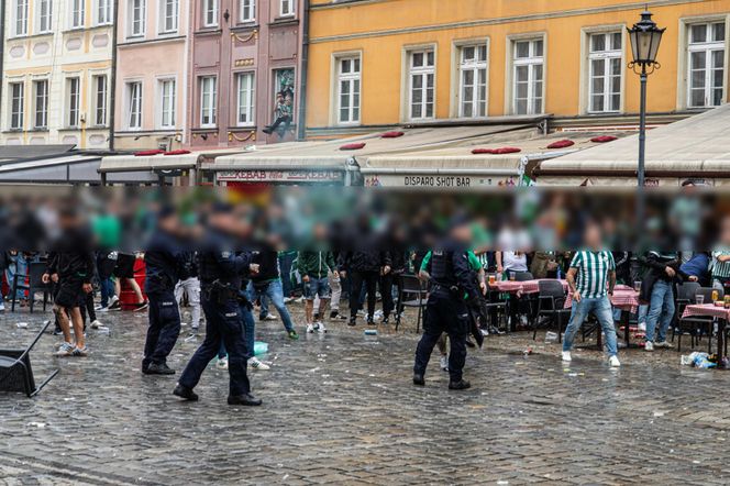 Awantura kibiców przed meczem Chelsea - Betis