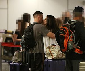 Marcin Hakiel z rodziną lecą na wakacje