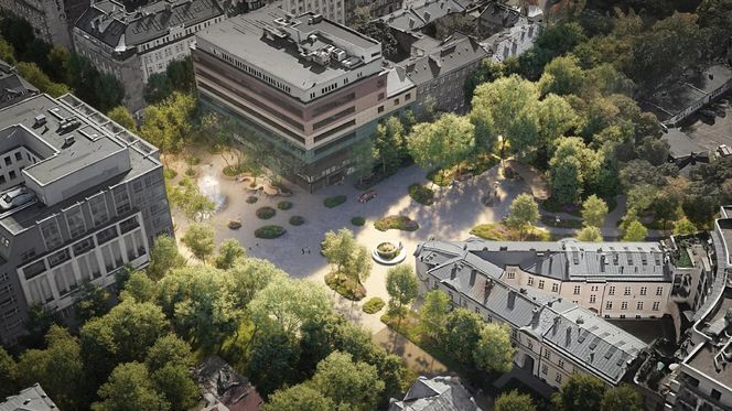 Koncepcja przebudowy ulic na Starej Pradze autorstwa pracowni RS Architektura Krajobrazu