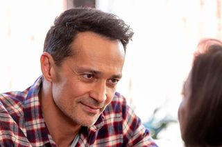 Barwy szczęścia odc. 3044. Mariusz (Rafał Cieszyński), Kasia (Katarzyna Glinka)