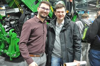 Tomasz Klimkowski z programu Rolnik szuka żony na targach Agrotech 2024