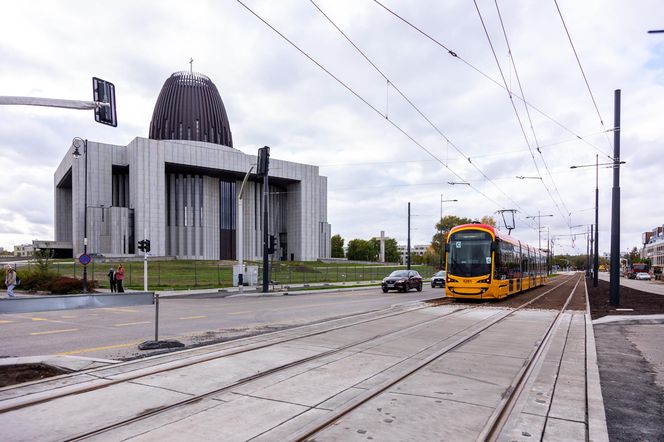 Budowa tramwaju do Wilanowa na kilka tygodni przed otwarciem