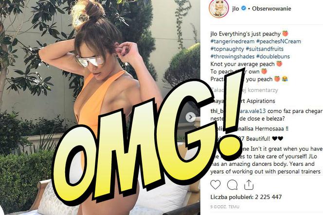 Jennifer Lopez na instagramie