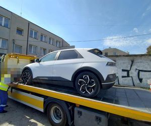 Skradziony w Hiszpanii Hyundai Ioniq 5 odnaleziony w Warszawie. Jak Kobra wytropiła auto?