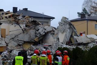 Puławy: Wybuch gazu. Zginęły dwie osoby. 40-latka odpowie za zabójstwo. Zdjęcia z 18.12.2020