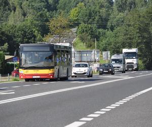 Trasa S74 w Miedzianej Górze i Kostomłotach koło Kielc