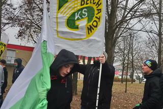 Manifestacja kibiców GKS Bełchatów