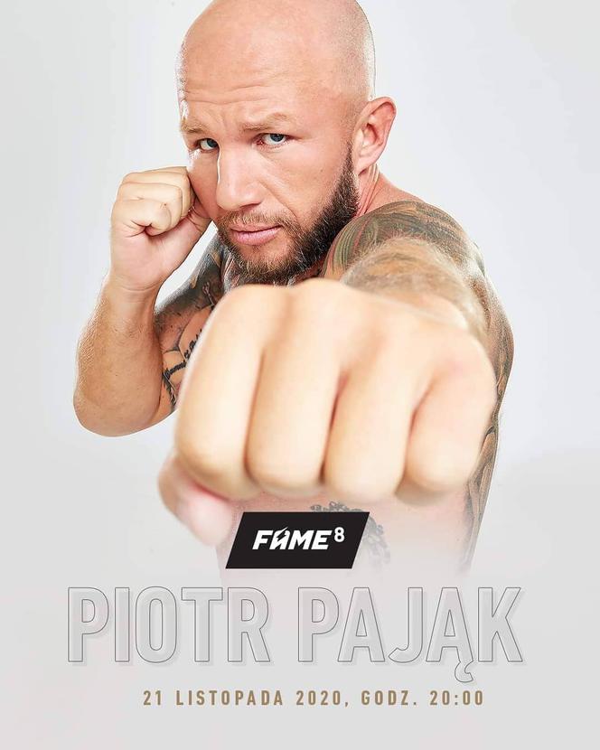Piotr Pająk, zawodnik FAME MMA