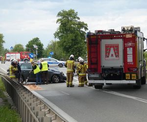 Koszmarny wypadek na drodze krajowej
