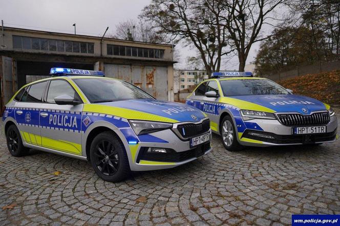 Policja z Warmii i Mazur ma nowe radiowozy. Trafią m.in. do Olsztyna i Ełku [ZDJĘCIA]