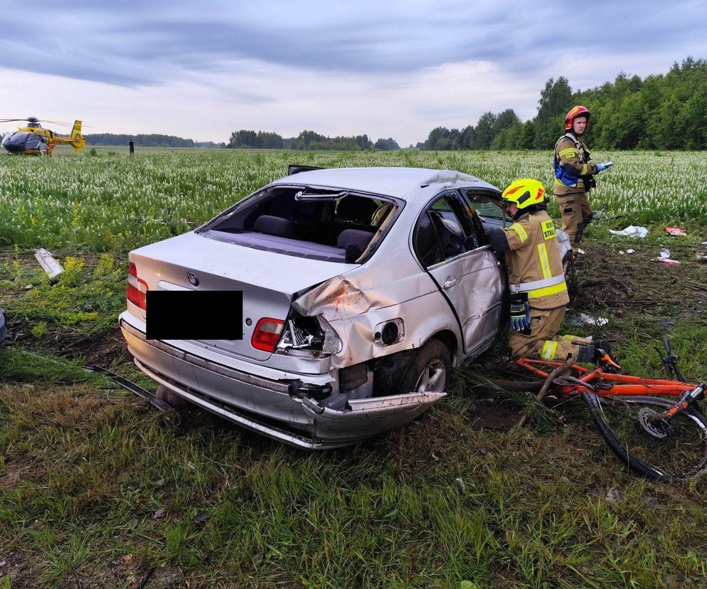 Staranował grupę małoletnich rowerzystów. Jedno z dzieci walczy o życie. To ujawniło badanie 31-latka!