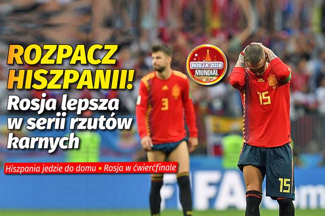 MŚ 2018: Rosja w ćwierćfinale! Hiszpania pokonana w serii rzutów karnych